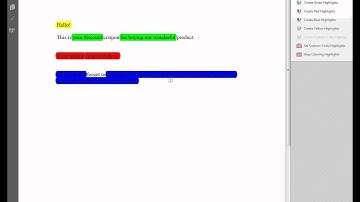 Quickly Switch Between Highlighter Colors in Adobe Reader XI