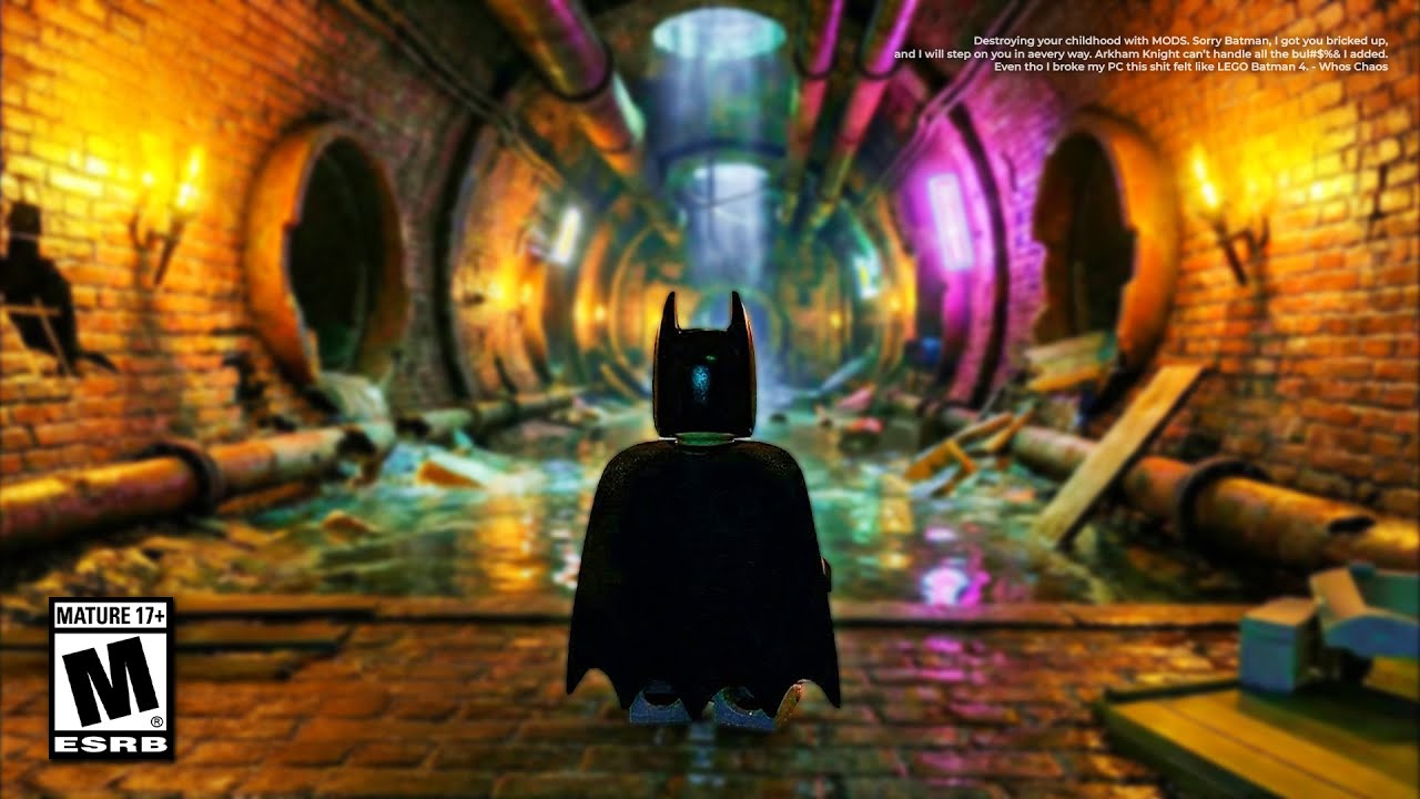 BATMAN ARKHAM KNIGHT MODS WAS A MISTAKE