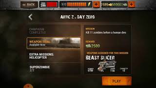 Zombie Hunter Apocalypse [WEAPON TRIAL] Artic Z-Beast Slicer screenshot 2