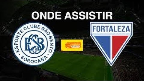 SÃO BENTO X FORTALEZA AO VIVO E COM IMAGENS COPINHA
