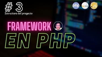 # 3 ✅ Como crear un mini framework en php MVC  - Estructura del proyecto