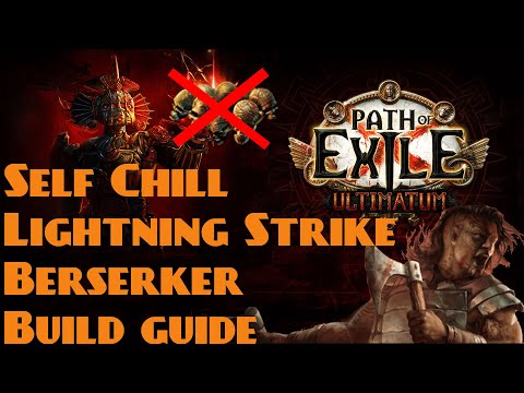 400+ Movement Speed WITHOUT Headhunter - Self Chill Berserker Build Guide [PoE 3.14]