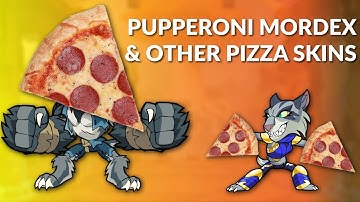 Pupperoni Mordex & Other Pizza Skins - Brawlhalla Dev Stream Montage