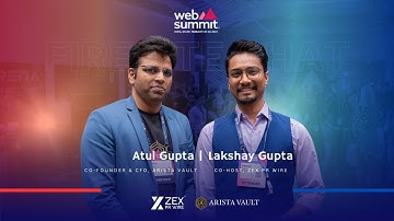 "Revolutionizing Travel with Smart Luggage | @aristavault  at Web Summit Qatar 2025"