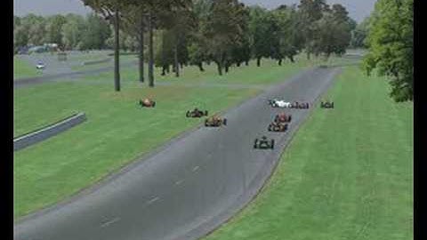 iRacing Lap one crash