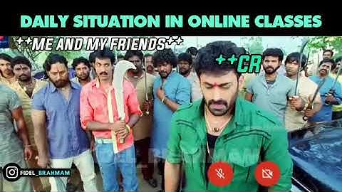 CR during online classes