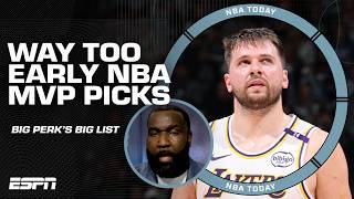 Download Lagu Big Perk's Big List 🗣️ WAY TOO EARLY PICKS FOR 2025-26 NBA MVP 🏆 | NBA Today MP3 Download Lagu Big Perk's Big List 🗣️ WAY TOO EARLY PICKS FOR 2025-26 NBA MVP 🏆 | NBA Today MP3