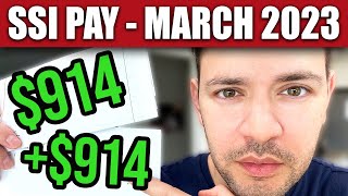 SSI Double Pay: $914 + $914 March 2023 +$200/Mo Social Security Reform Update Net Worth