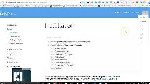 Laravel 5 6 voting app   19   install laravel generator