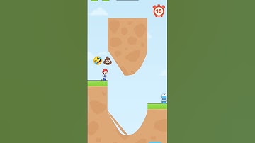 slice to save game funny moment hard level 51#shot 🤣🤣