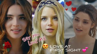 Top 5 Love At First Sight WhatsApp Status 😍 | First Sight Love | First Crush Clash | Love Stories ❤