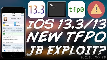 iOS 13.3 / 13.2 / 13.0 A12 / A13 JAILBREAK News: New TFP0 Kernel bug? (Everything we know!)