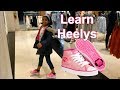 Learn Heelys (Shoes with Wheels) #LearnWithDiva