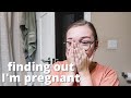 finding out I'm pregnant + telling my husband (emotional)