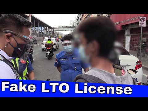 Video Fake License apprehension EDSA - youtube