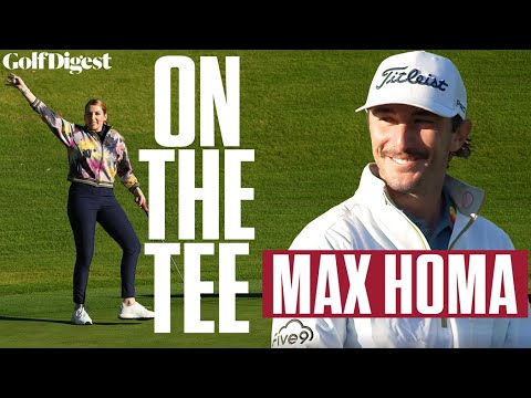 Video Max Homa Takes On Hally Leadbetter In 3-Hole Match at... - youtube