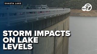 Shasta Lake's water levels lag behind 2023 despite, officials report