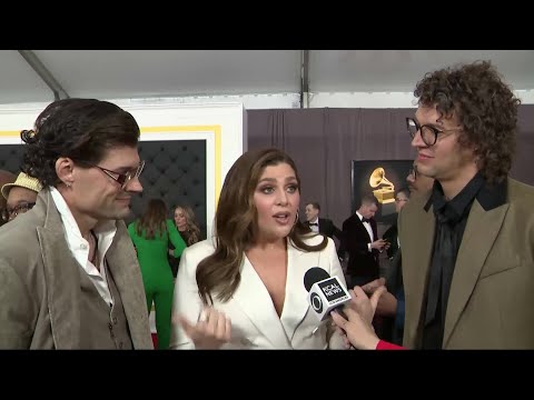 GRAMMY Awards Red Carpet: Hillary Scott and For King + Country