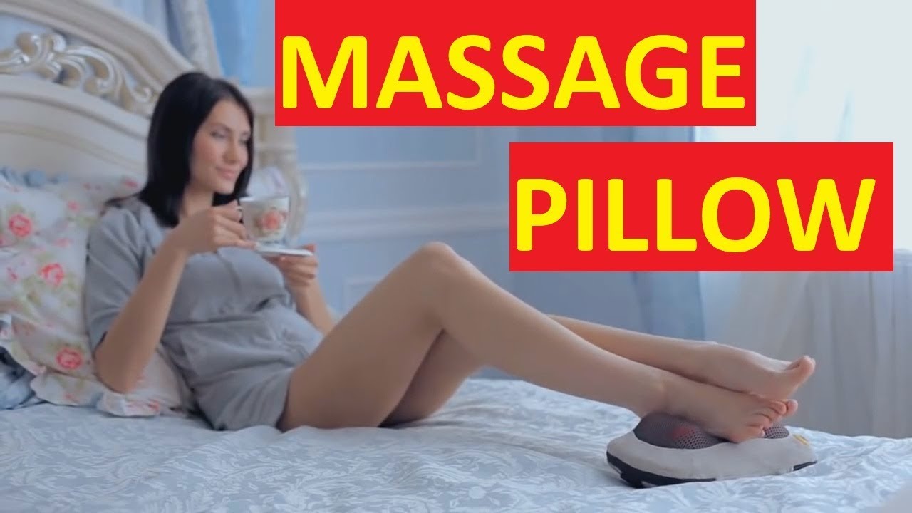 Massage pillow with Infrared Heating from Aliexpress | Unboxing