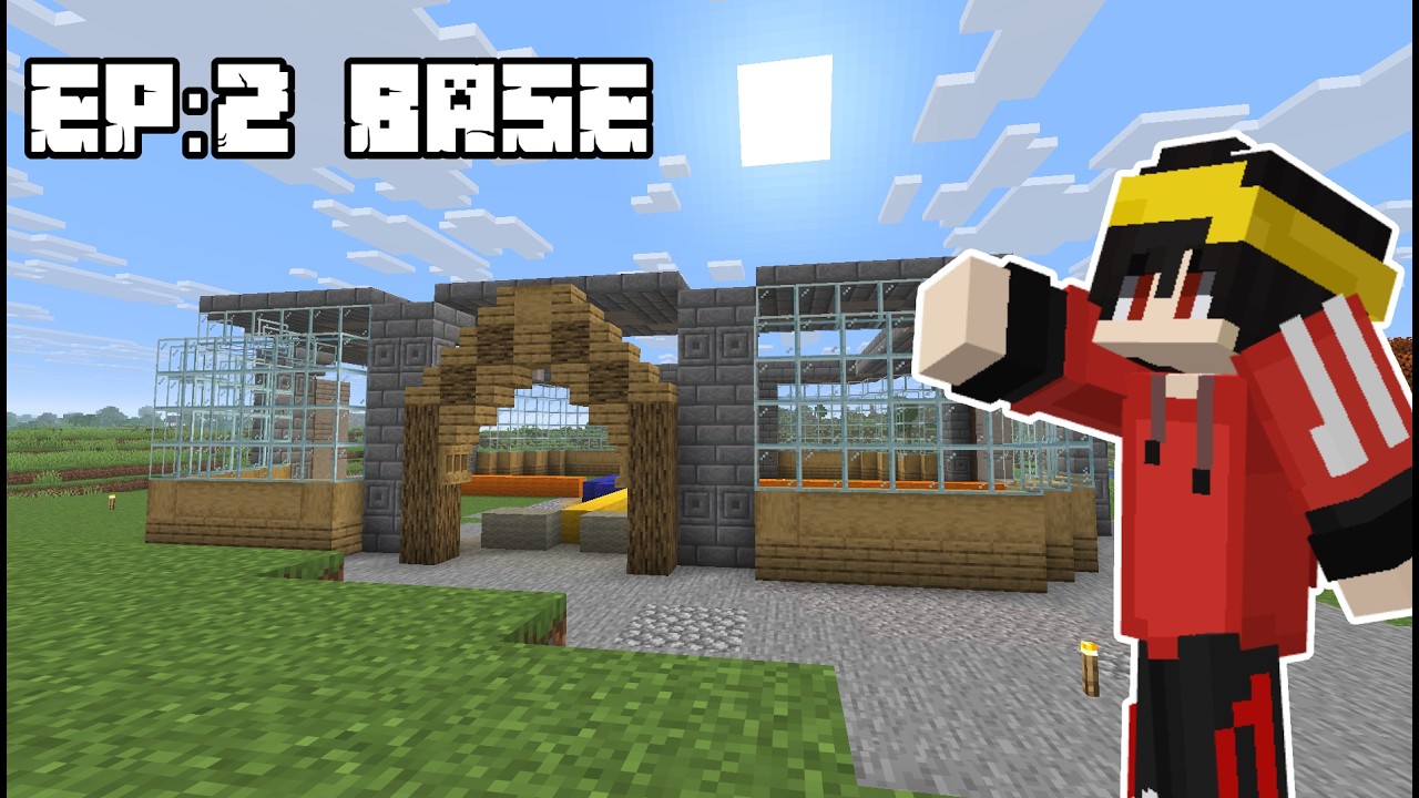EP:2 Base Making! (MC Forever World) - YouTube