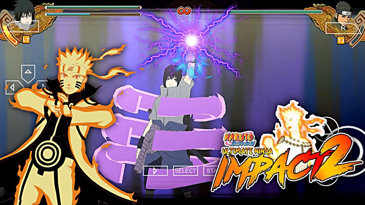 Agora DUBLADO! Naruto Shippuden Ultimate Ninja IMPACT 2 (Mod) Remasterizado  ▷ Para CELULAR/PPSSPP 