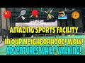 Welcome to sirant in china we discovered an amazing sports facility on our daily walk