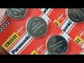 ASMR 10PK Panasonic CR2032 Lithium 3V Car Remote Coin Batteries!