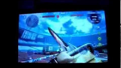 JXD s7800B Dead Trigger 1 arena gameplay with cheats