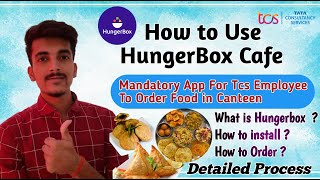 How to use HungerBox app in tcs | How to order food in canteen | How to setup app | Detailed Process screenshot 4