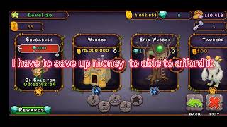 getting to level 20 and unlocking the wubbox | my singing monsters