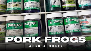 The Forgotten Jig Trailer! Pork Frogs Have A Time And Place!