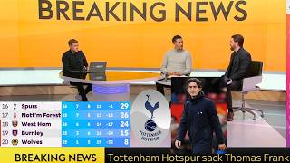 BREAKING NEWS: Tottenham Hotspur Sack Thomas Frank screenshot 2