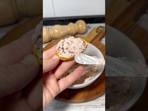 Jamón batido, un pincho típico de Zaragoza #recetas #recetafacil