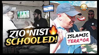 🇮🇷🔥Iranian Zio*nist gets put in his place by Muslim❗[RUNS AWAY]