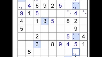 New York Times Sudoku Hard for August 27, 2024 Walkthrough