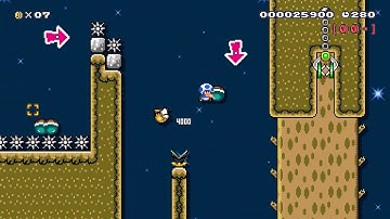 Mario Maker 2 - Difficult kaizo levels