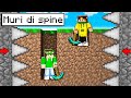 SOPRAVVIVI AI MURI DI SPINE APPUNTITE su MINECRAFT!