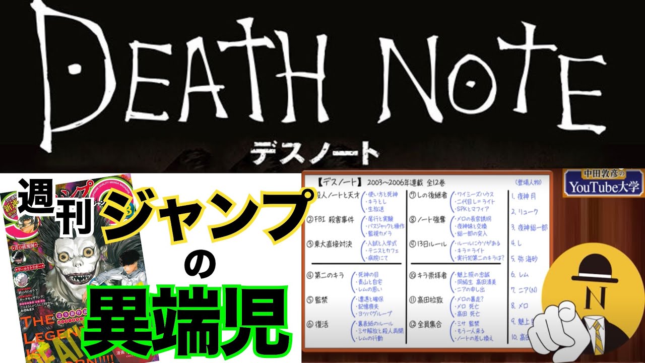 ジャンプの王道 努力 友情 勝利 の真逆 天才 裏切り 敗北 で漫画 アニメ 舞台 映画と大ヒット 魅力あふれるデスノートに触れる Youtube ジャンプの王道 努力 友情 勝利 の真逆 天才 裏切り 敗北 で漫画 アニメ 舞台 映画と大ヒット 魅力あふれるデスノートに触れる Youtube