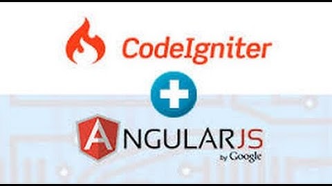 AngularJs With CodeIgniter HMVC Tutorial