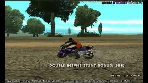 GTA San Andreas Multiplayer (SAMP) | United Islands Freeroam (UIF) | All Jumps | Part - 01