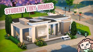 Student Tiny Homes ? || The Sims 4 Speed Build