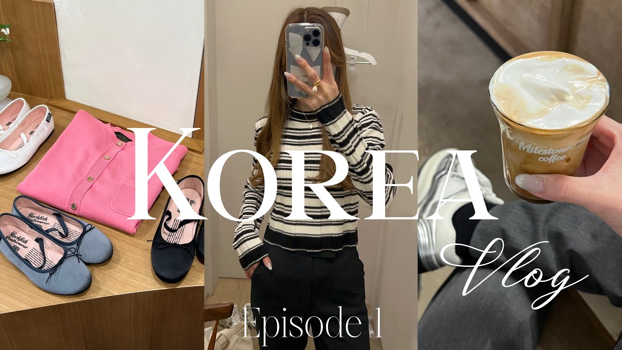 【韓国vlog】2023.3韓国旅行🇰🇷EP 1/今ソウルで1番ホットなお店を巡る5日間/お気に入りのお店で春服を探す/雑貨屋さん/カフェ/レストラン/狎鴎亭/カロスキル/漢江鎮/弘大/東大門