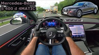 2021 Mercedes-Benz S 400 d 4MATIC | POV test drive | #DrivingCars