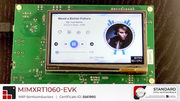 NXP i.MX RT1060 EVK - board certification review | LVGL