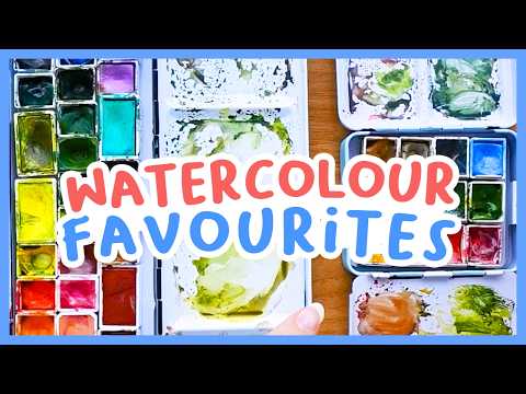 My Most Used Watercolours 🎨