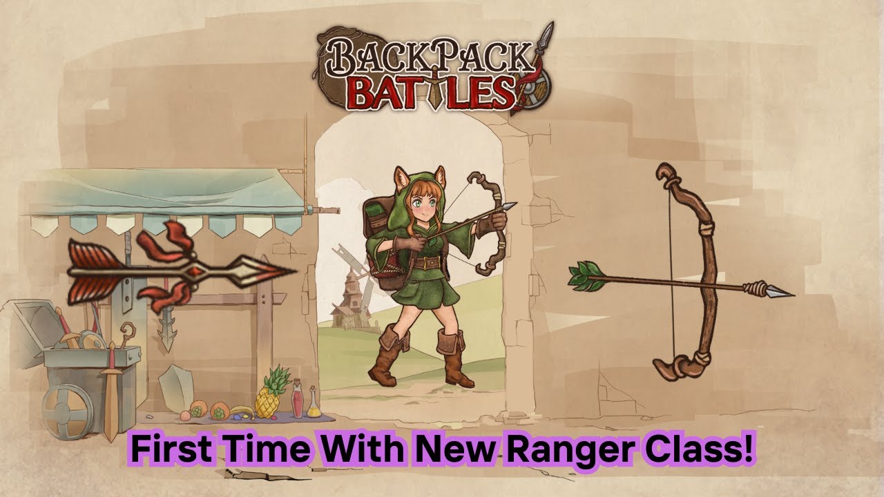 First Time With New Ranger Class! | Backpack Battles - YouTube