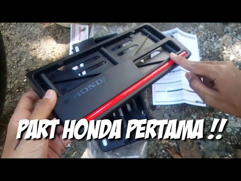 Cara Memasang Tempat Plat Nomor Honda Di Supra X 125 Fi Youtube