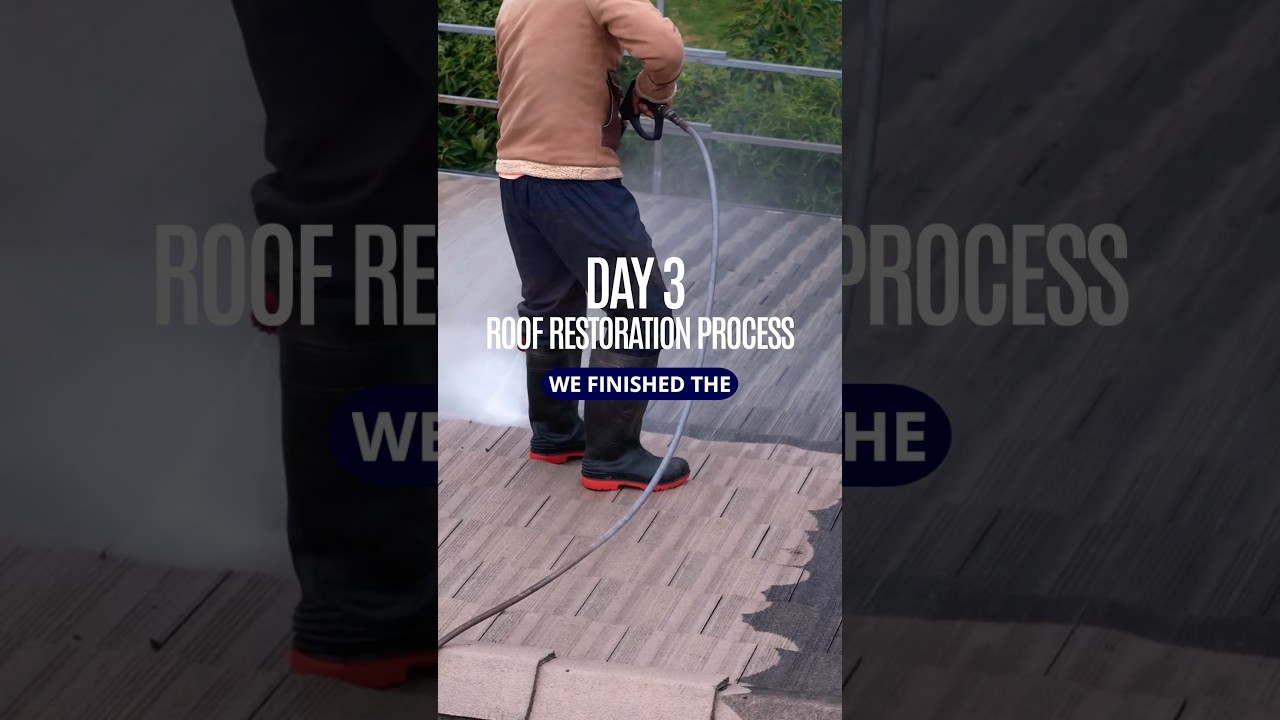 Day 3 Roof Restoration Melbourne | Repointing, Valley Seal & Roof Maintenance
