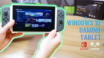 Nintendo Switch Joycons + LattePanda Alpha = Windows 10 Gaming Tablet !