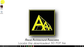 Guide - How to open and view a 3D PDF of your project